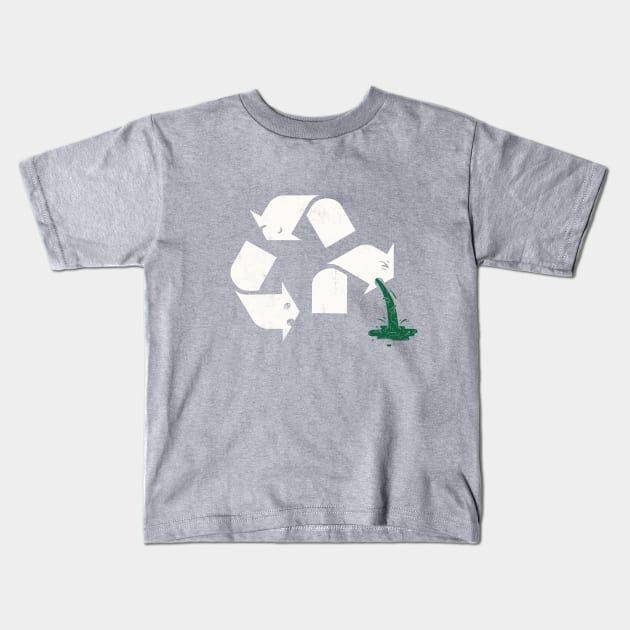 Green Sick Kids T-Shirt by enkeldika2